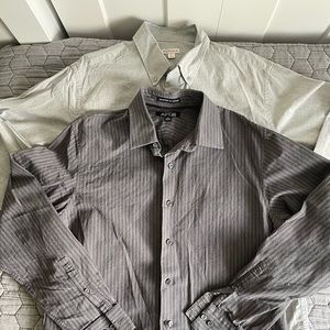 Mens button down shirts.